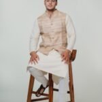 Handwoven Tussar Silk Jacket-11103